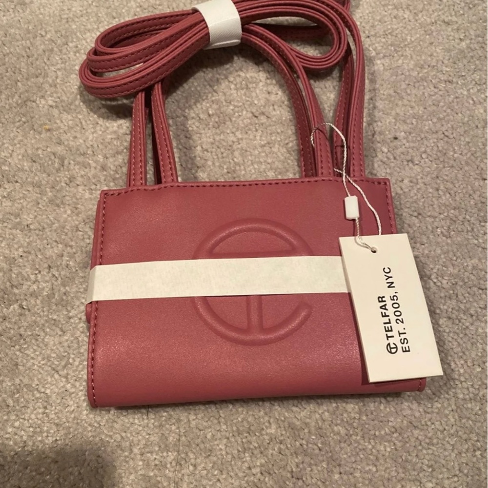 Telfar small cornbeef bag